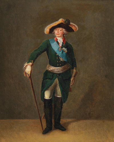 Ritratto di Paolo I da Stepan Semenovich Shchukin